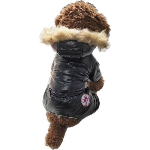 Winter Puppy Dog Coats for Small Dogs Cute Warm Fleece Padded Pet Clothes Apparel Clothing for Chihuahua Poodles French Bulldog