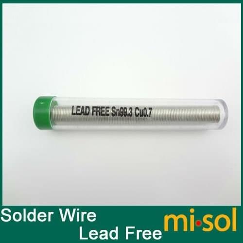 1PCS x New 1.0mm solder wire (lead free SN99.3 CU0.7)solder tin tube solder wire
