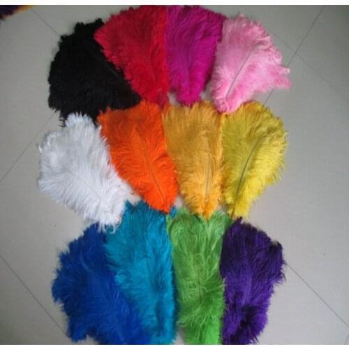 Wholesale 10pcs / A lot of beautiful ostrich feathers 10-12 inches / 25-30 cm multiple colors are available