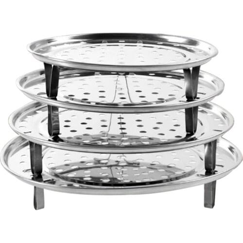 2/3/4 Pcs Pressure Cooker Canner Rack with Detachable Legs Stainless Steel Steamer Rack Pot Steaming Tray Stand Steamer Shelf