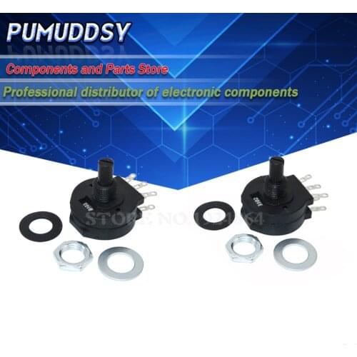 5 PCS Electric welding machine potentiometer RVS28P-B102 B103 2W 1K 10K welding machine parts RVS28 B102 B103 6PIN