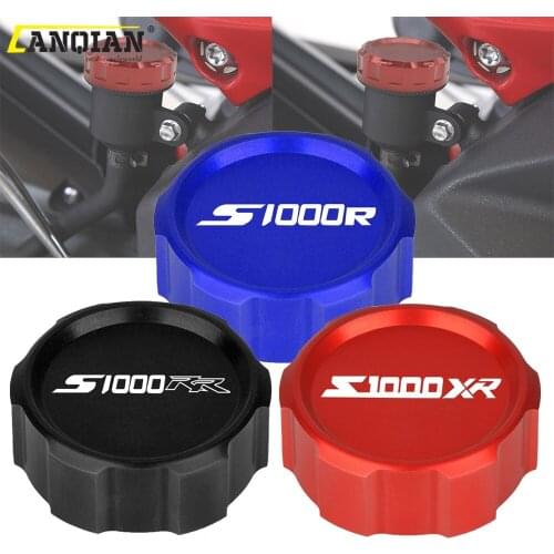 Motorcycle Accessories Cylinder Reservoir Cap For BMW S1000R S1000RR S1000XR S1000 R RR XR Brake Master Fluid Reservoir cover