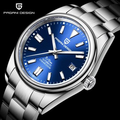 PAGANI DESIGN Top Brand 2021 New Mens Automatic Mechanical Clock Sapphire Glass 200m Waterproof Watch Relogio Masculino