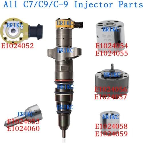 ERIKC 10R4844 Injector Repair Kits Booster Valve Nozzle Solenoid for CAT excavator 324D 242-0139, 293-4068,328-2578, 387-9437