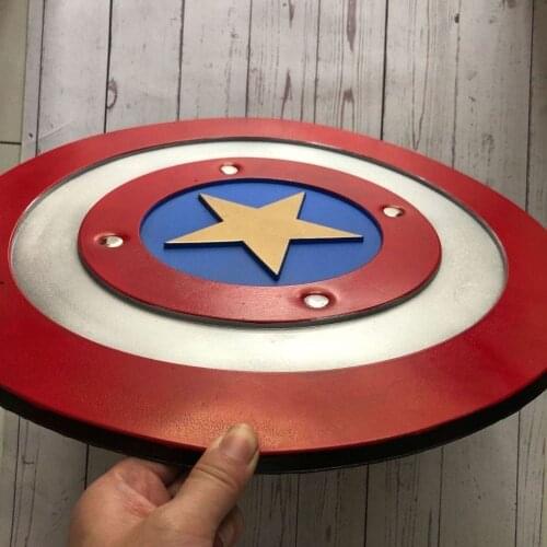 Industry 44cm Super hero PU Shield 1: 1 Handheld Wind Wall Props Bar Shop Wall Decoration Toy Model