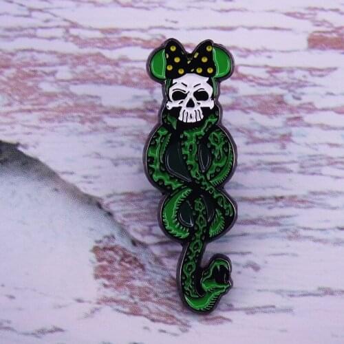 Dark mark lapel pin spooky and evil magics collection