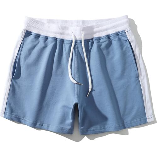 AIMPACT Fashion Cotton Shorts Patchwork Fitted Men Boxer Short Pants For Men AM2375