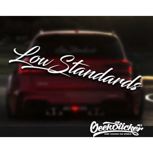 Low Standards Waterproof Auto Car Front Window Windshield Decal reflective Sticker For Mazda Toyota BMW VW Honda Car Styling