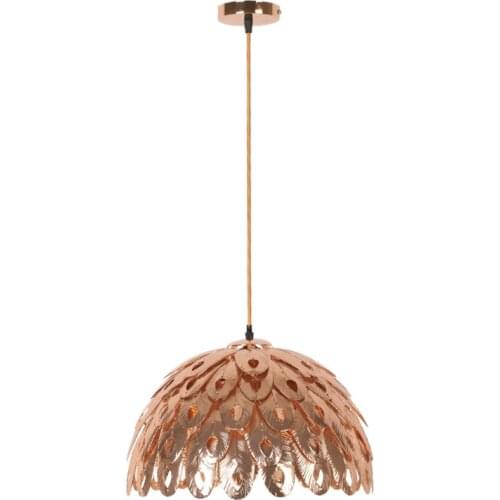 Post-modern Simple Gold Pendant lights Dining room Living room Aluminum Feather Combo droplight LED E27 bulb lighting fixture