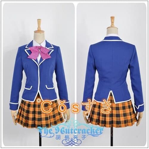 Free Shipping!Shokugeki No Soma Erina Nakiri Girl Uniform Cosplay Costume ,Perfect Custom For you