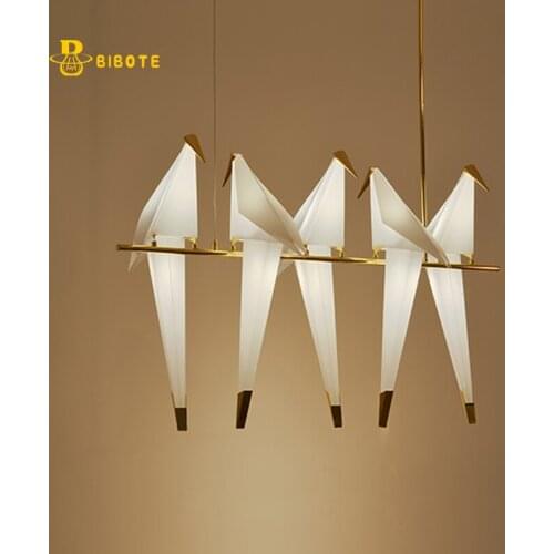 Modern LED chandelier suspension luminaire nordic living room lighting fixtures bedroom loft lamps restaurant hanging lights