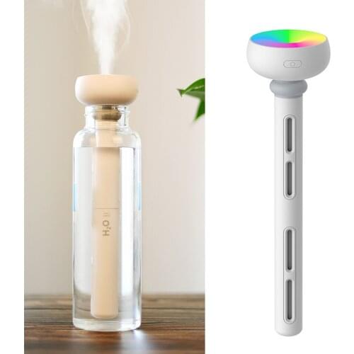 USB Humidifier, Mini Portable Humidifier, Whisper Quiet Air Humidifier Ultra-Quiet, Suitable for Home, Office, Baby Room, Car