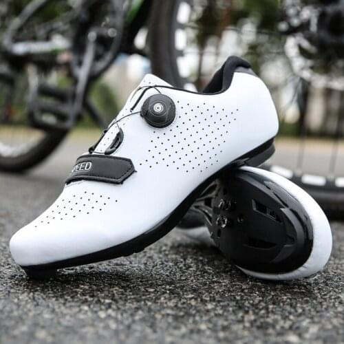 Cycling Shoes Women and Mens Shoes Hot Style Bike Lock Outdoor Sports Racing Shoes Size 47