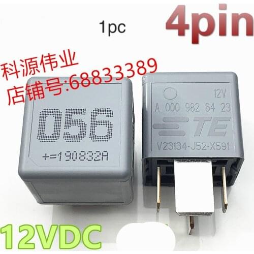 1pc Automobile relay 70A for Tyco TE for Mercedes-Benz car relay V23134-J52-X591 original high current NO. 056 A 000 982 6423
