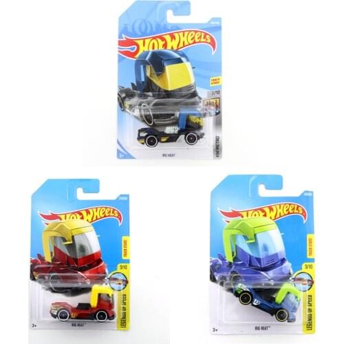 2017 Hot Wheels RIG HEAT Mini Alloy Coupe 1/64 Metal Diecast Model Car Kids Toys Gift