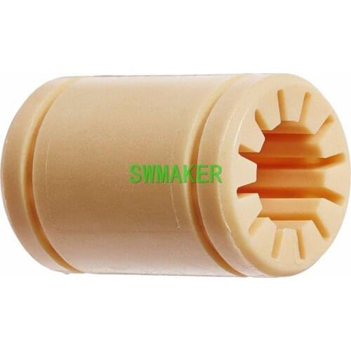3d printer soild Polymer Linear bearing LM10UU RJ4JP 01-10 linear bearing RJMP-01-10 R Solid Plastic Bearing 10x19x29mm
