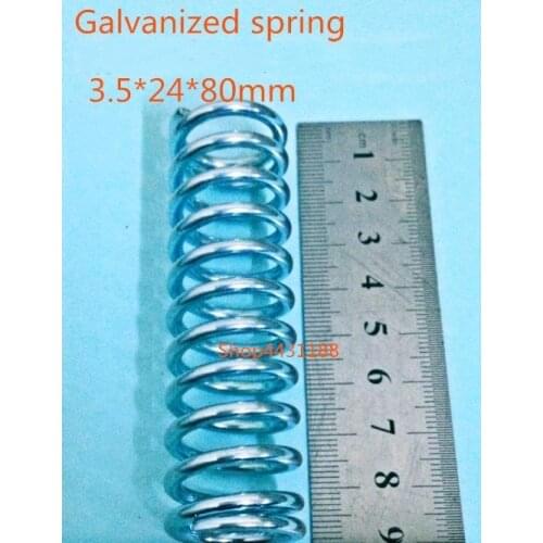 5pcs/lot 35*24*80mm Galvanized spring Bicycle spring compression Return spring
