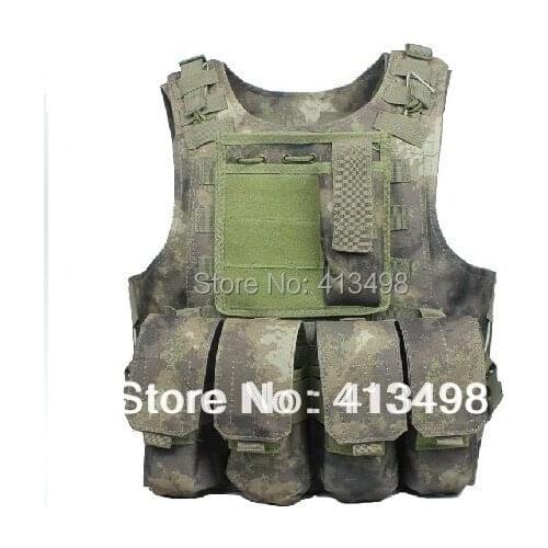 A-TACS Tactical Vest amphibious special forces vest MOLLE Load