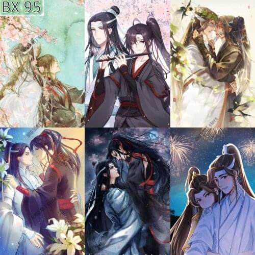 Anime Mo Dao Zu Shi Canvas Painting Wall Art Nordic Posters and Prints Wei Wuxian Pictures for Living Kids Home Decoration