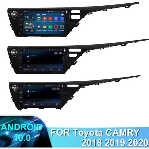 2DIN Android Car radio multimedia player for Toyota camry 2018 2019 2020 car stereo autoradio auto audio head unit GPS navi