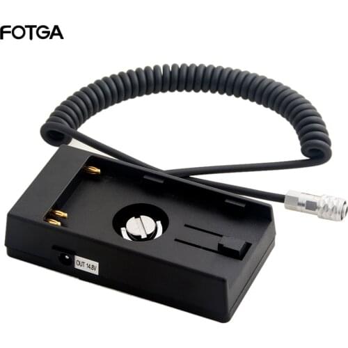 FOTGA 14.8V U60 Battery Base Holder Mount Adapter Plate for BMPCC 4K BMPCC4K Cameras BP-U30 U60 U90