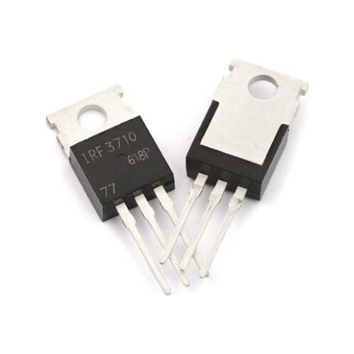 Free Shipping 50pcs IRF3710 IRF 3710 Power MOSFET 57A 100V TO-220