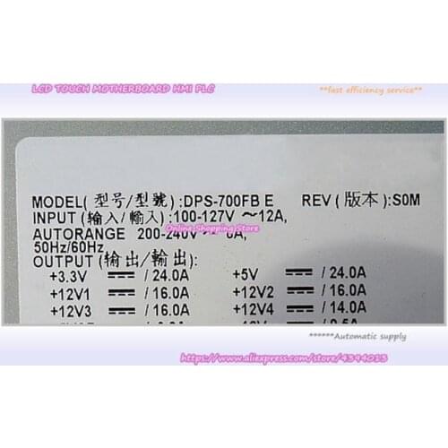 For T350 G7 T280 G3 Server Power Supply DPS-700FB E 700W Tower Power Supply