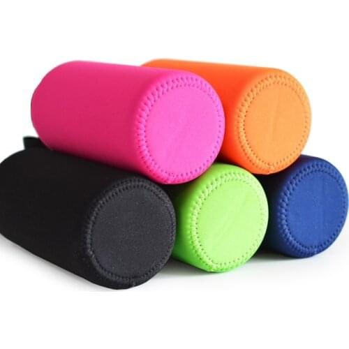 HOSHIZORA Sports Water Bottle Case Insulated Bag Neoprene Pouch Holder Sleeve Cover Carrier for Mug Bottle Cup 20x8cm for 1L