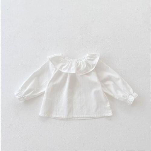 2021 new stlye boys girls shirt cotton full sleeve autumn fashion kids top