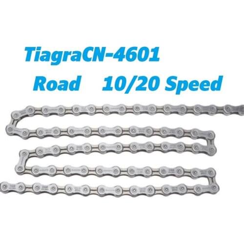 Original Road Bike 10 20 Speed Chain 112L Tiagra CN-4601 4600 4700 Series Hollow Chain Taiwan