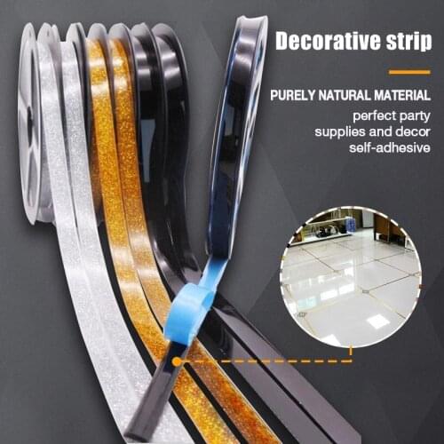 Self-adhesive Ceramics Tile Mildewproof Edges Tape Decorative Corner Side Edges Strip NW