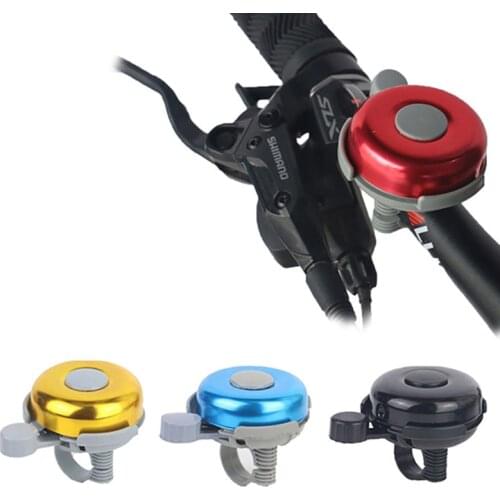 Adults Kids Bike Bell Aluminum Alloy Handlebar Horn Alarm Loud Crisp Clear Ringer Outdoor Safety Cycling Bicycle Accessories