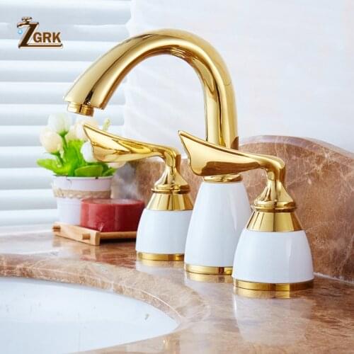 ZGRK Gold Bath Faucets