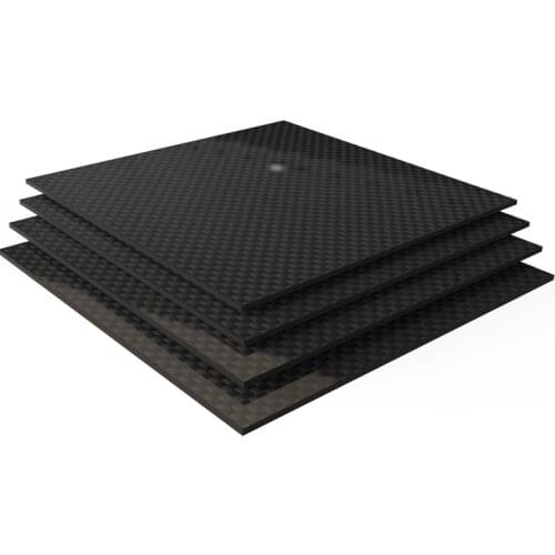 0.25x3mm 250x300mm 3K Matt Surface Carbon Plate Panel High Composite Hardness And Anti-Ultraviolet Carbon Fiber Board Material