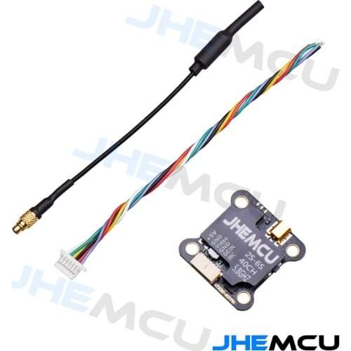 20X20mm JHEMCU VTX20-600 5.8G 40CH PitMode 25mW 100mW 200mW 400mW 600mW Adjustable VTX 7-26V for RC FPV Racing Freestyle Drones