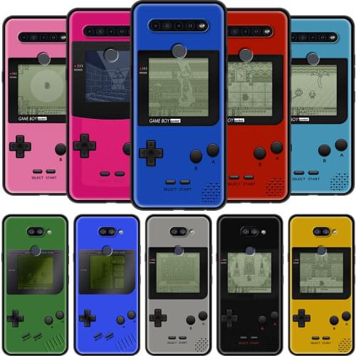 Phone Case for LG K41s K61 G6 K40 K51 G8 K50s K40s G7 K52 K31 K62 K71 Q51 Q60 Q61 Black Shell Cover Game Boy Game Box