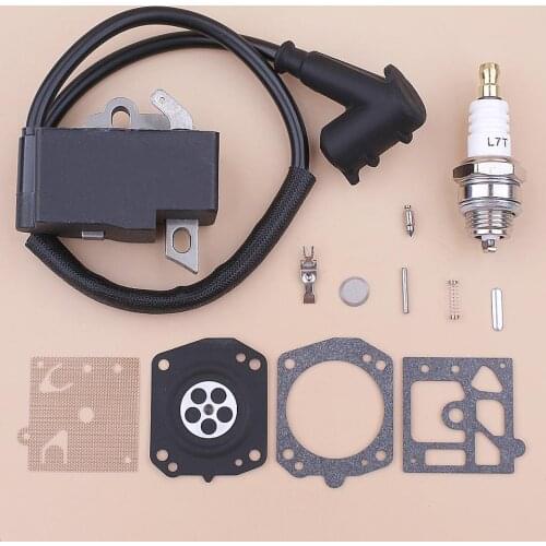 Ignition Coil Spark Plug For Stihl MS441 MS 441 Carburetor Repair Diaphragm Kit Chainsaw 1138 400 1300