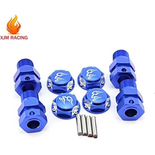 Wheel Nut & Axle Extender Adapter for 1/5 GTB Racing ROFUN Rovan LT KINGMOTOR X2 Losi 5ive-T TRUCK RC CAR PARTS