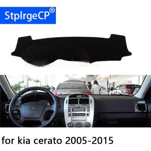 HochiTech for kia cerato 2005-2015 dashboard mat Protective pad Shade Cushion Photophobism Pad car styling accessories