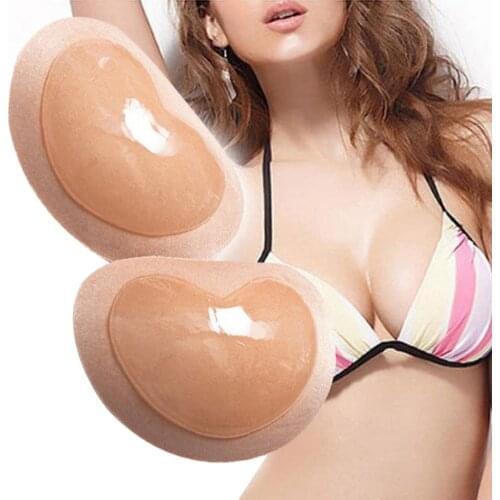 DakunhuiLC Womens Breast Push Up Pads Swimsuit Accessories Silicone Bra Pad Nipple Cover Stickers Patch Inserts Sponge 2021