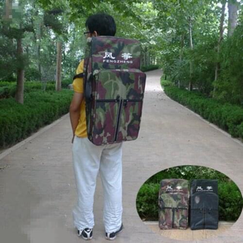 New Outdoor Sports Kite Accessories Kite Backpack Canvas Camouflage Backpack Waterproof Wear-resistant Large-capacity Portable