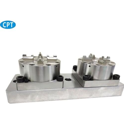 EROMA Chuck 2 in 1 CNC Pneumatic Chuck D100 with Base Plate tooling for CNC milling mold making