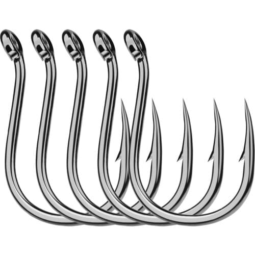 PROBEROS Lure Fish Hook Strong High-carbon Steel KUDAKO Series Jig Hook Fishing Hook Saltwater Bass 71202-1#-6/0# Hook Carp