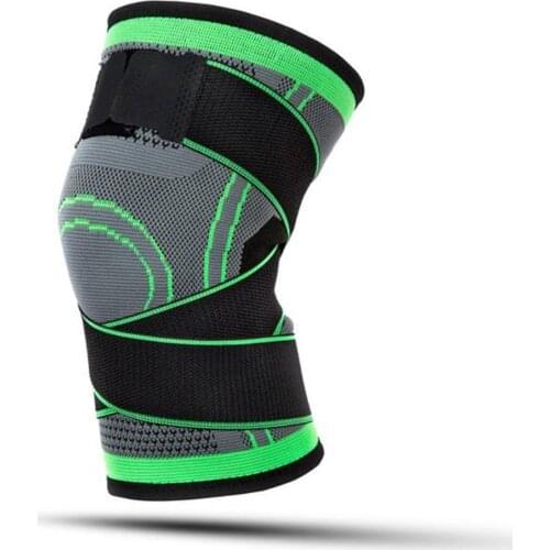 1PC Sports Kneepad Pressurized Elastic Knee Pads Support Fitness Gear Basketball Volleyball Brace Protector Bandage