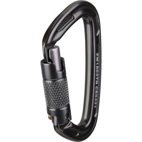 High Strength Carabiner Buckle Keychain Spring Snap Hook Screw Gate Rappel