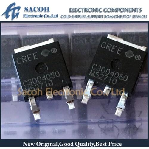 10Pcs C3D04060E or C3D04060 or C3D03060 or C3D02060 TO-252 4A 600V Sic Zero-Recovery rectifier