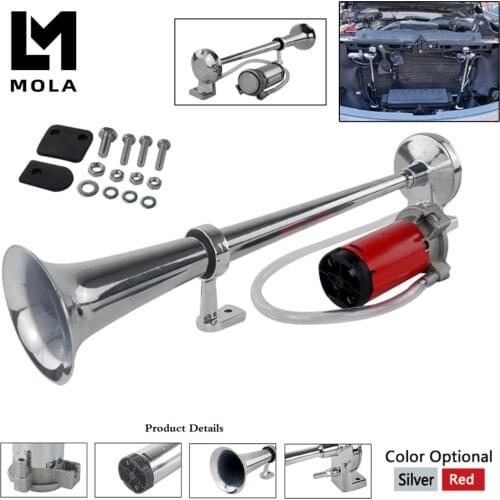 150DB Super Loud 12V Single Trumpet Air Horn Compressor Car Lorry Boat Motorcycle LB10