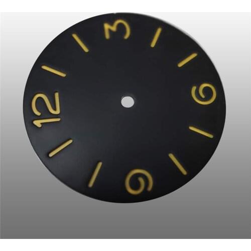 39MM Sandwich Sterile Watch Dial for ETA 6497 6498 Watch Movement Repair Accessories