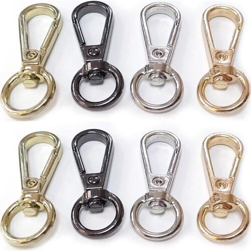 4pcs Metal Buckle Snap Hooks For Luggage Bag Vintage Bag Clasp Diy Lobster Clasp Sewing Key Chain For Backpacks Straps