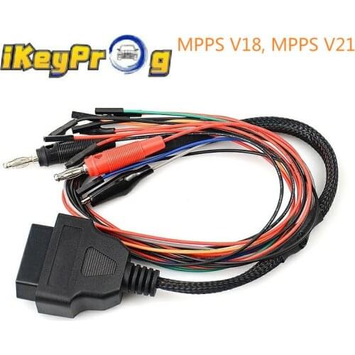 OBD adapter ECU workbench pin cable for MPPS V18, MPPS V21 NEW Breakout Tricore Cable